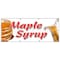 Signmission MAPLE SYRUP BANNER SIGN sign pancakes waffles Vermont real B-96 Maple Syrup - alternate 1